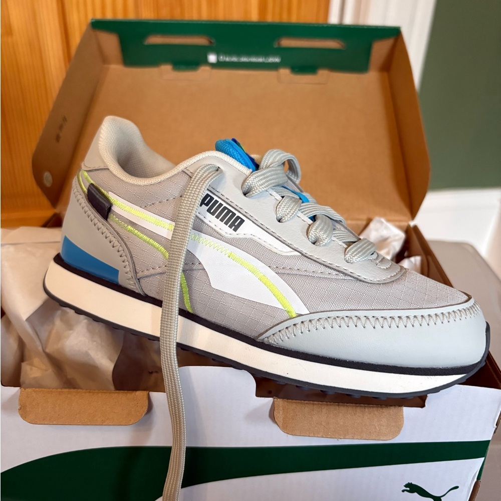 Puma Kids Future Rider Two-Fold Lace Up Sneakers